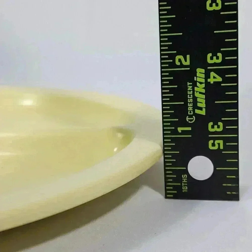 Texas Ware 2 Divided Plates Melamine Plastic Yellow Picnic Camp Kid‎ Vintage - Picture 11 of 11